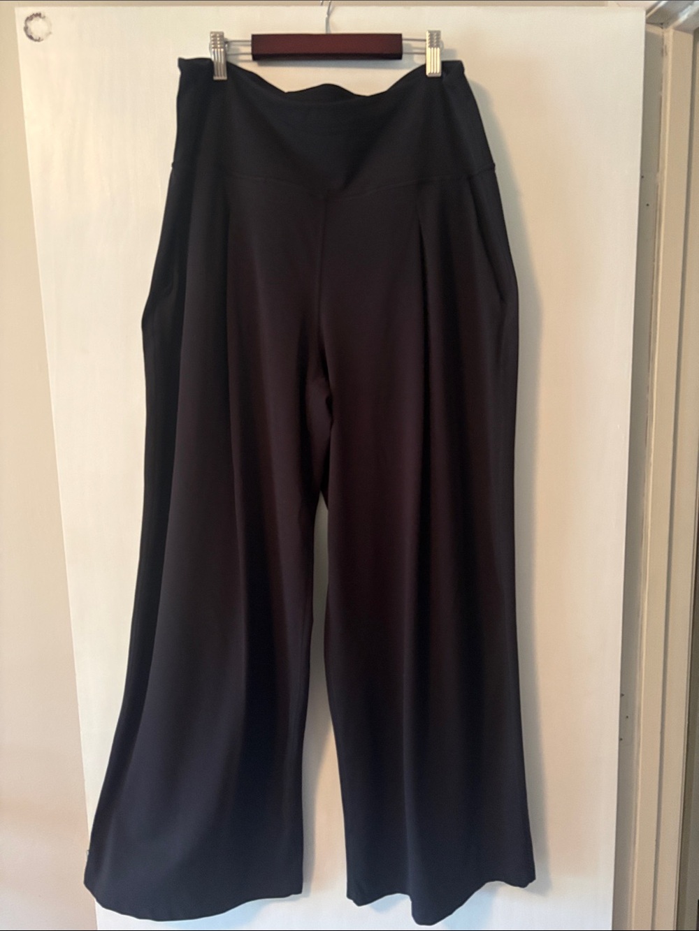 lululemon athletica Black Wide-Leg High-Waist Pants